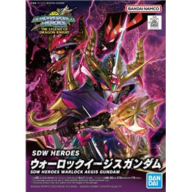 Bandai SD GUNDAM WORLD HEROES 24 WARLOCK AEGIS GUNDAM