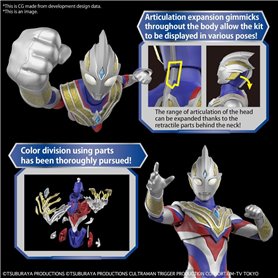 Bandai 64012 FIGURE RISE ULTRAMAN TRIGGER MULTI TYPE GUN64012