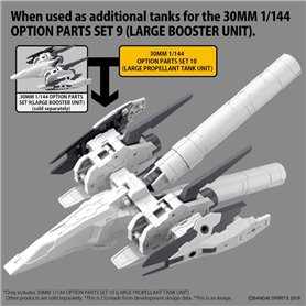 Bandai 64007 30MM 1/144 OPTION PARTS SET 10 GUN64007