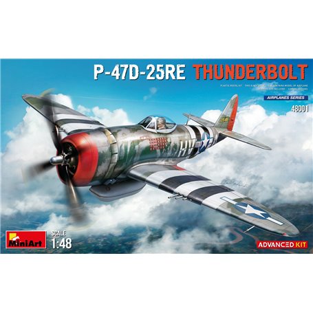 Mini Art 48001 P-47-25RE Thunderbolt Advanced Kit