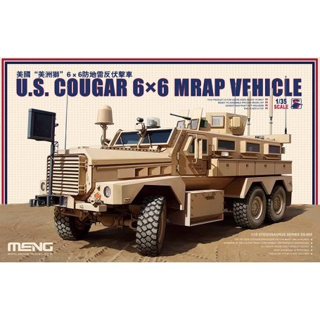 Meng 1:35 U.S. Cougar 6x6 MRAP