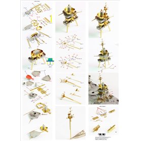 Pontos 1:350 Zestaw waloryzacyjny do USS BB-34 New York 1944 - DETAIL UP SET (TEAK TONE DECK)