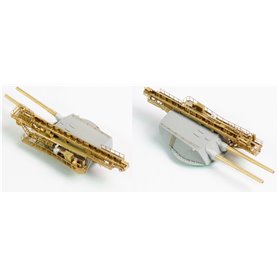 Pontos 1:350 Zestaw waloryzacyjny do USS BB-34 New York 1944 - DETAIL UP SET (TEAK TONE DECK)