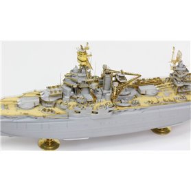 Pontos 1:350 Zestaw waloryzacyjny do USS BB-35 Texas 1945 - DETAIL UP SET (TEAK TONE DECK)