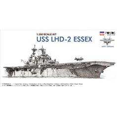 Pontos 1:350 USS LHD-2 Essex + DETAILS UP SET 