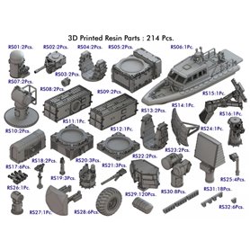 Pontos 1:350 USS LHD-2 Essex + DETAIL UPS SET