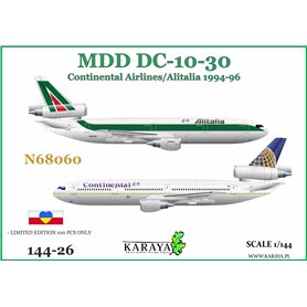 Karaya 1:144 DC-10-30 - CONTINENTAL AIRLINES / ALITALIA 1994-96