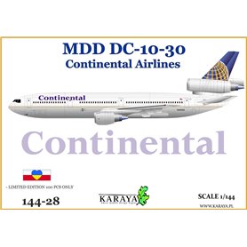 Karaya 144-28 MDD DC-10-30 Continental Airlines