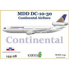 Karaya 1:144 MDD DC-10-30 - CONTINENTAL AIRLINES 
