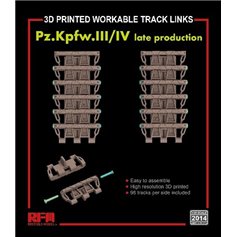 RFM-2014 Workable Track Links for Pz.Kpfw. III/IV Late Production
