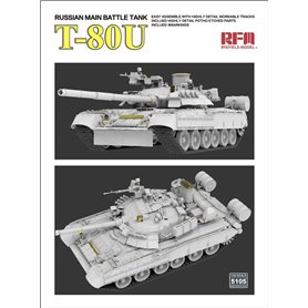 RFM-5105 1/35 T-80U Russian MBT