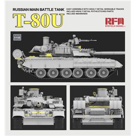 RFM-5105 1/35 T-80U Russian MBT