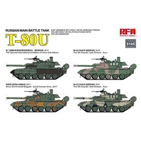 RFM-5105 1/35 T-80U Russian MBT