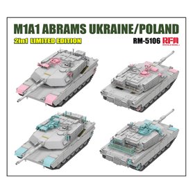 RFM 1:35 M1A1 Abrams - UKRAINE / POLAND 2IN1 - LIMITED EDITION