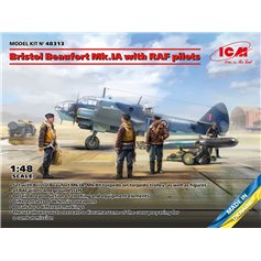 ICM 1:48 Bristol Beaufort Mk.IA - W/RAF PILOTS