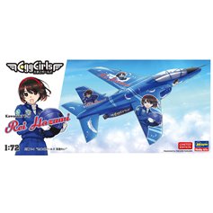 Hasegawa 1:72 Rei Hazumi, Kawasaki T-4 - EGG GIRLS