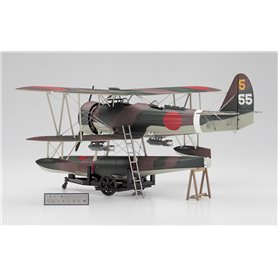 Hasegawa 1:48 Nakajima E8N1 Type 95 (Dave) Model 1 - RECONNAISSANCE SEAPLANE - DETAIL UP VERSION - LIMITED EDITION