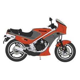 Hasegawa 21751 Kawasaki KR250A Red/Gray