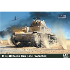 IBG 1:72 M13/40 - ITALIAN TANK - LATE PRODUCTION