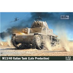 IBG 1:72 M13/40 - ITALIAN TANK - LATE PRODUCTION 