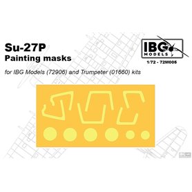 IBG 72M005 Su-27P Painting Masks for IBG72906 and TRU01660