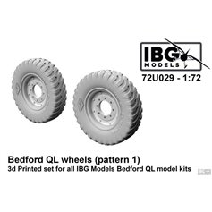 IBG 1:72 PATTERN 1 wheels for Bedford QL - IBG 
