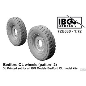 IBG 72U030 Bedford QL Wheels (Pattern 2) for all IBG Bedford QL Kits