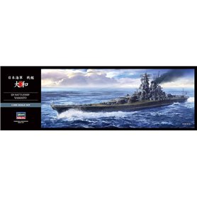 Zestaw prezentowy Hasegawa 1:450 Yamato z farbami i narzędziami