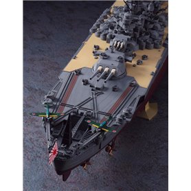 Zestaw prezentowy Hasegawa 1:450 Yamato z farbami i narzędziami