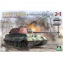 Takom 2178 King Tiger Porsche Turret Sd.Kfz.182 w/105 mm KwK 46L/68 2 in 1