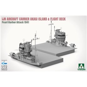 Takom 5023 IJN Aircraft Carrier Akagi Island & Flight Deck Pearl Harbor Attack 1941