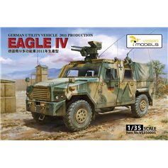 Vespid Models 1:35 Eagle IV - GERMAN UTILITY VEHICLE 2011 PRODUCTION - DELUXE EDITION