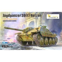 Vespid Models 1:72 Jagdpanzer 38(t) Hetzer - LATE PRODUCTION 