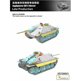 Vespid Models 720021 Jagdpanzer 38(t) Hetzer Late Production