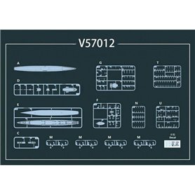 Vee Hobby V57012 1/700 USS San Diego CL-53 1944