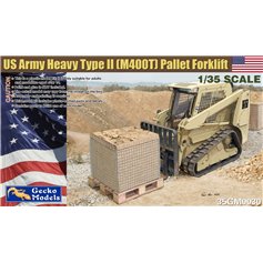 Gecko Models 1:35 US ARMY HEAVY TYPE II (M400T) PALLET FORKLIFT