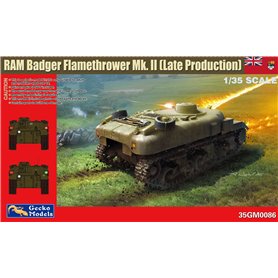 Gecko Models 35GM0086 RAM Badger Flamethrower Mk. II (Late Production)