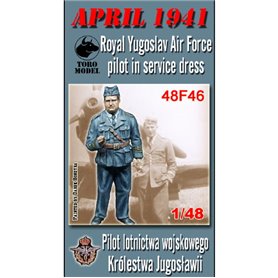 Toro 48F46 - Kwiecień 1941 - Pilot Lotnictwa Wojskowego Królestwa Jugosławii