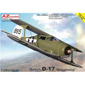 AZ Models 1:72 Beech D-17 "Staggerwing"
