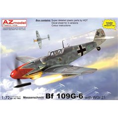 AZ Models 1:72 Messerschmitt Bf-109 G-6 W/WGr.21 