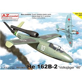 AZ Models 7852 Heinkel He 162B-2 "Volksjager '46"