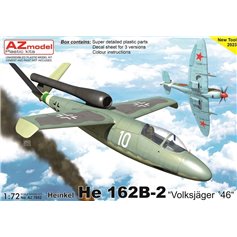 AZ Models 1:72 Heinkel He-162 B-2 - VOLKSJAGER 1946 