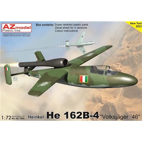 AZ Models 7854 Heinkel He 162B-4 "Volksjager '46"