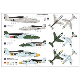 AZ Models 7855 Heinkel He 162B-5 "Volksjager '46"