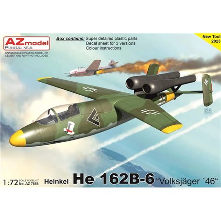 AZ Models 7856 Heinkel He 162B-6 "Volksjager '46"