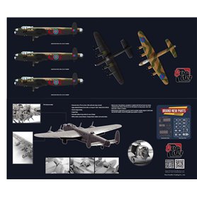 Border Model 1:32 Avro Lancaster B.Mk.III - DAMBUSTERS W/FULL INTERIOR