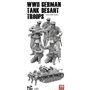 Border Model BR-005 WWII German Tank Troops (5 pcs. Resin Figures)