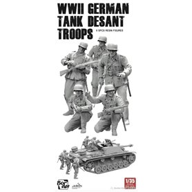 Border Model 1:35 WWII GERMAN TANK TROOPS