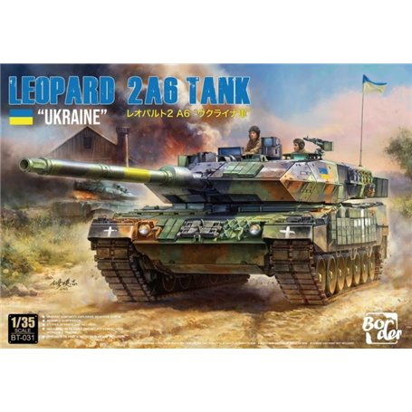 Border Model BT-031 Leopard 2A6 Tank Ukraine