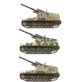 Border Model 1:35 Sd.Kfz.165 15cm s.FH 18/1 Hummel - EARLY PRODUCTION